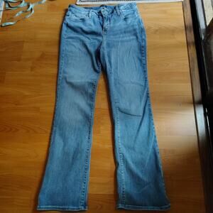 NYDJ Barbara Bootcut Jeans 10 (29x30) Light Blue Lift & Tuck